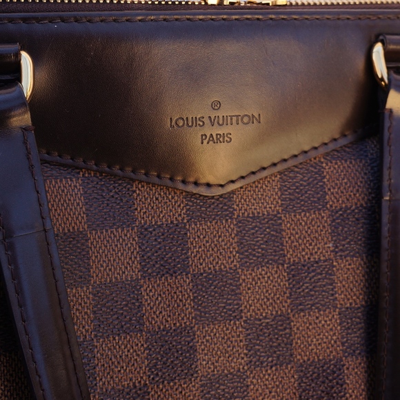 LOUIS VUITTON DAMIER EBENE WESTMINSTER PM BAG - Picture 2 of 8